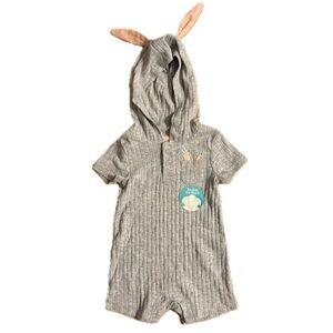 Way To Celebrate Baby Easter 1 Piece W/Bunny Ear Ears Hood